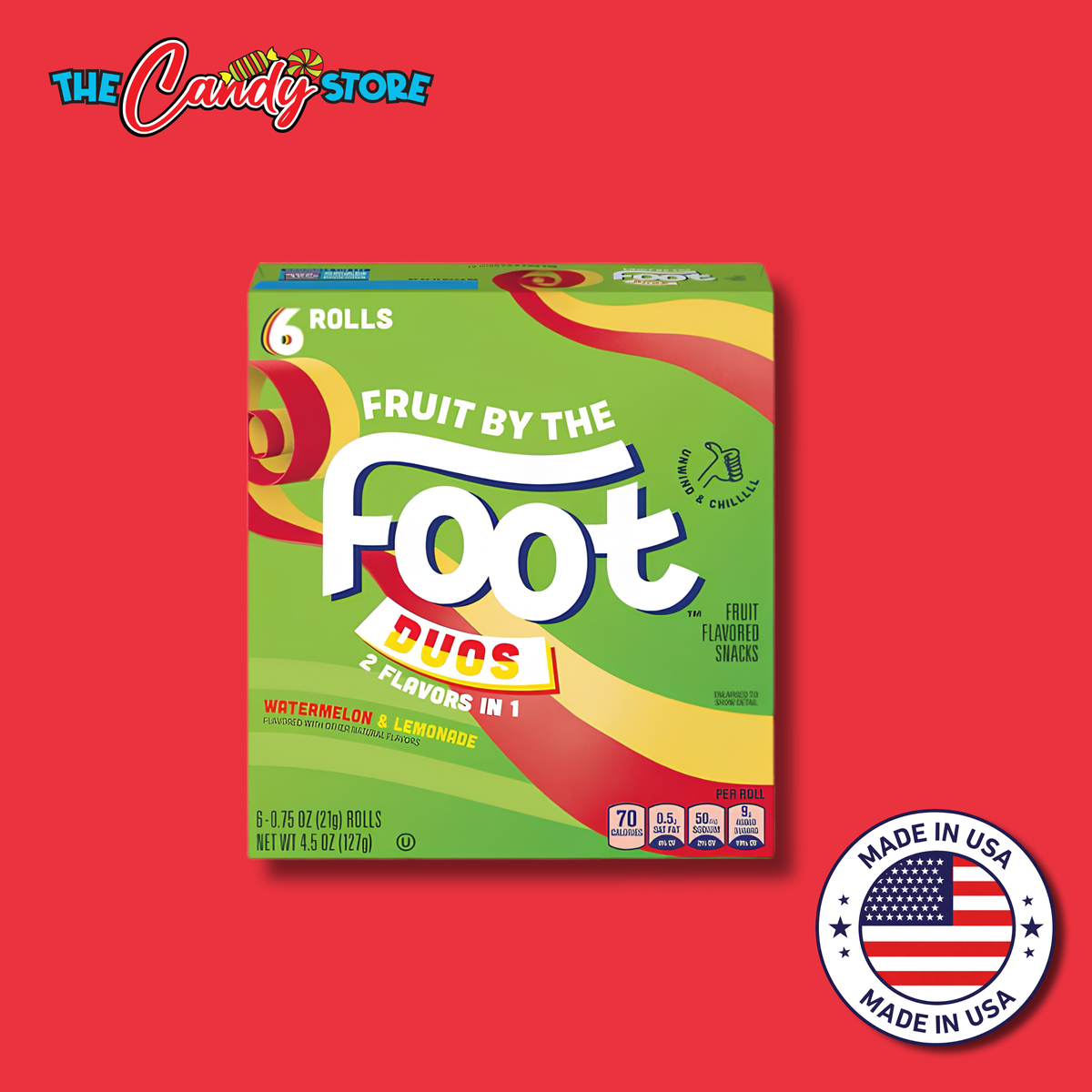 Fruit By The Foot Sour Duos, 127g