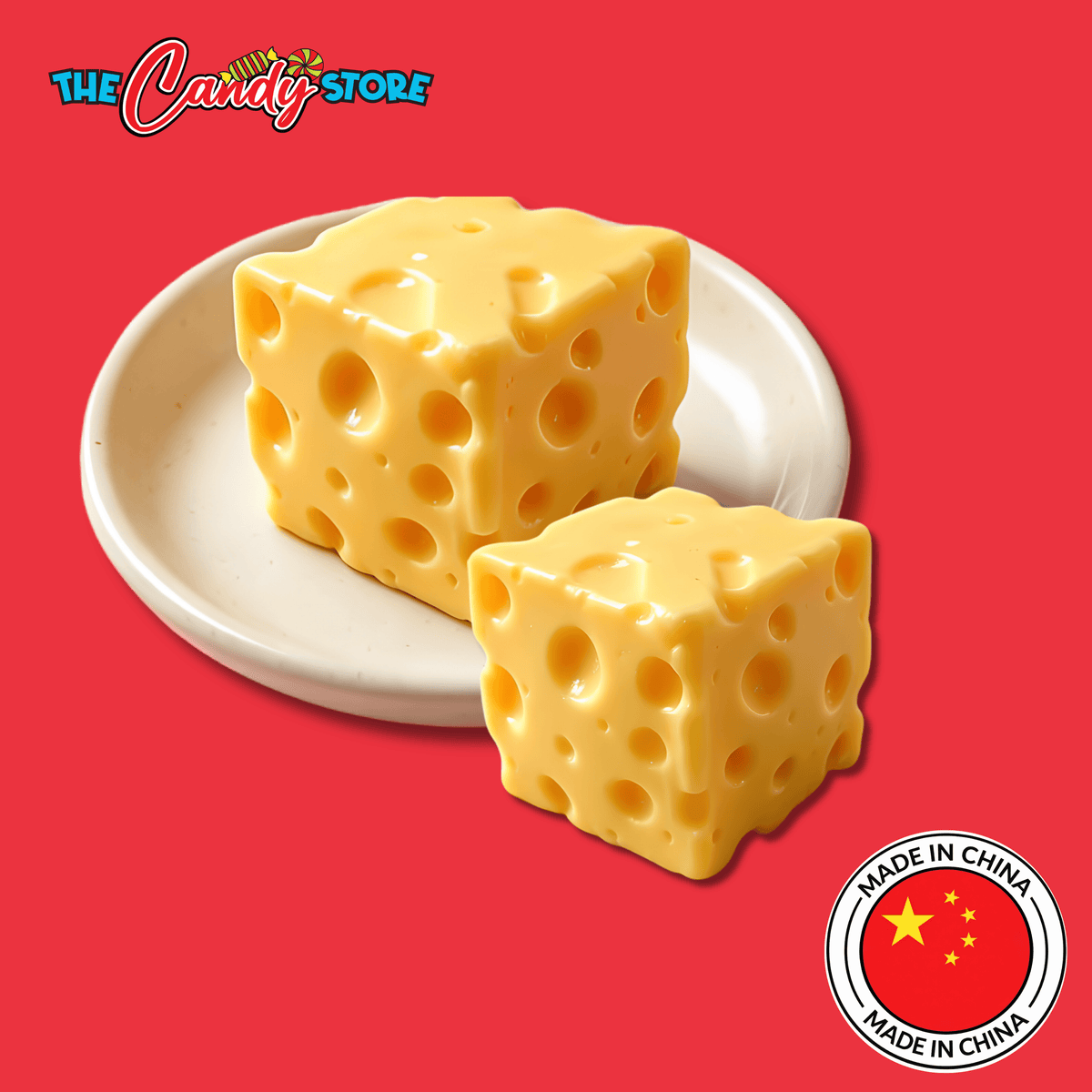Cheese Squishy Toy – Slow Rising Stress Reliever