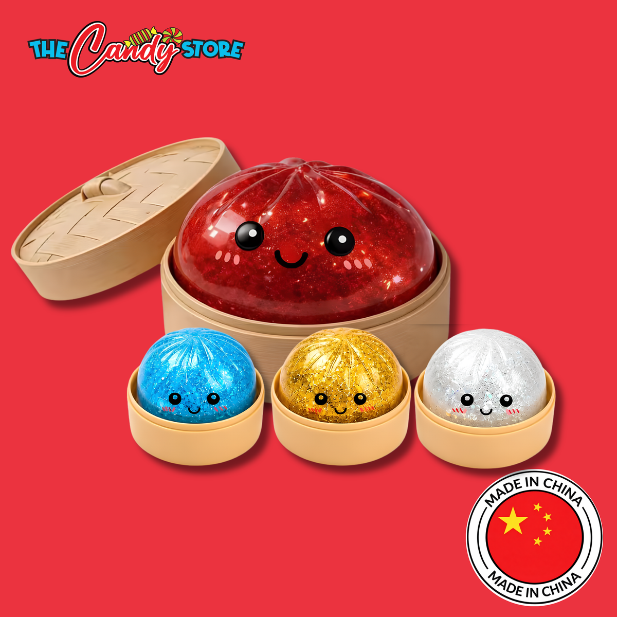 Mystery Dumpling Squishy – Surprise Scented Toy