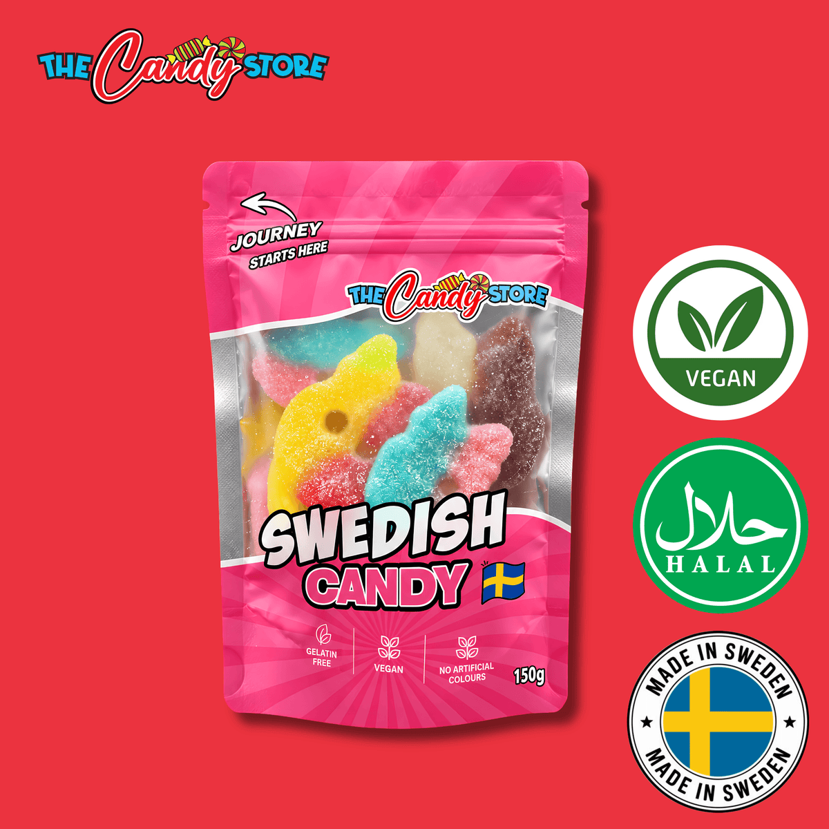 Swedish Mix Candy by The Candy Store