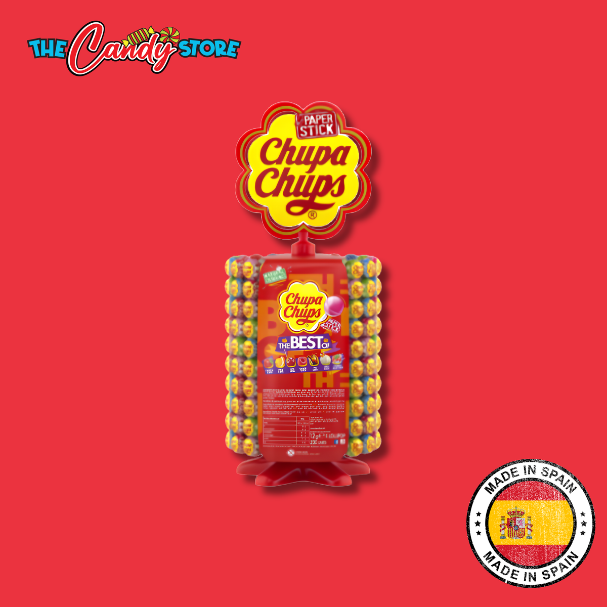 Chupa Chups Wheel Best of Lollipops, 12g