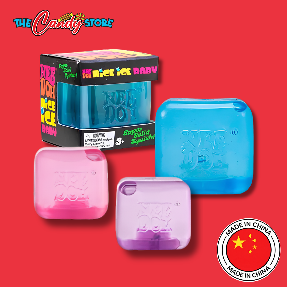 NeeDoh Cube – Squishy Sensory Fidget Toy