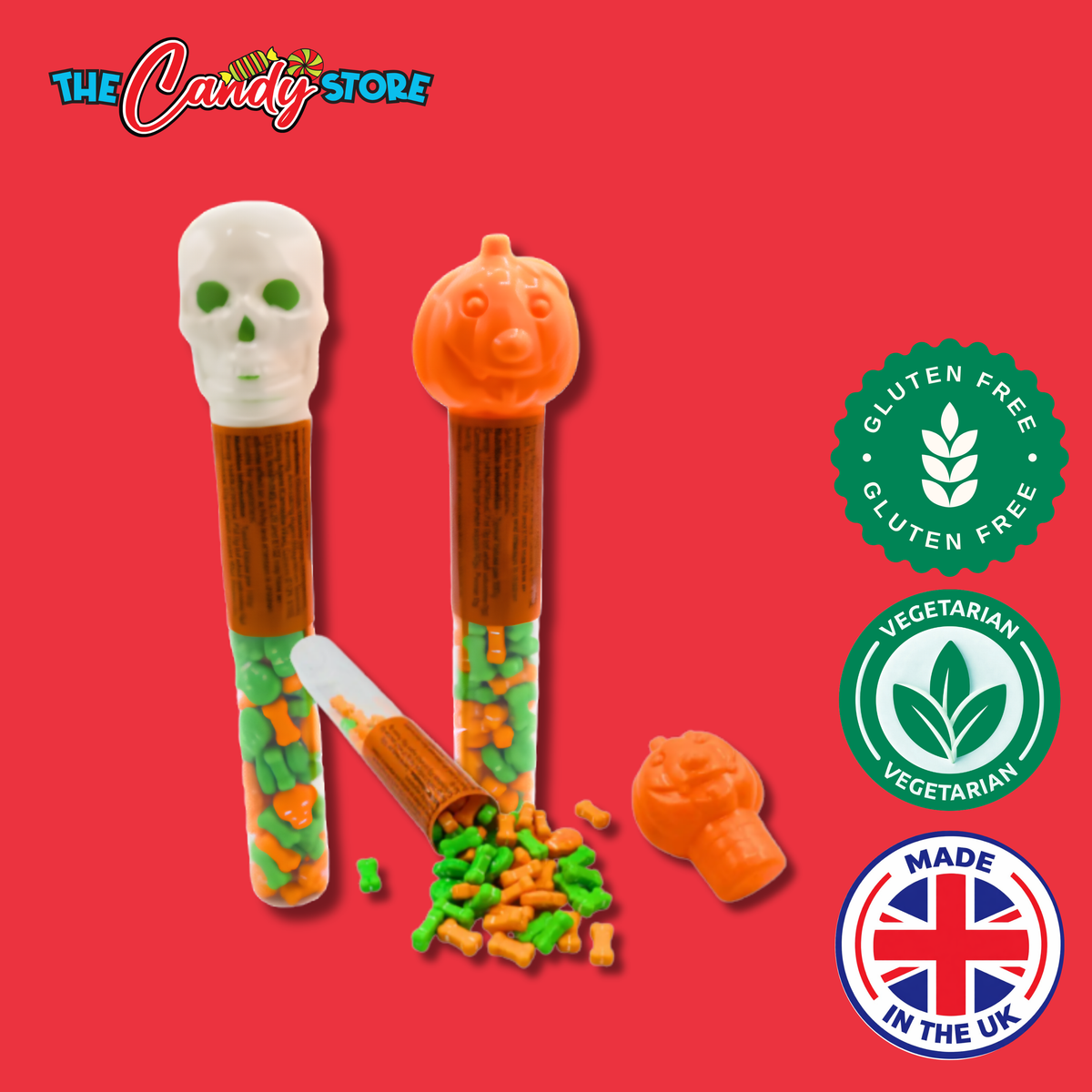 Candy Realms Spooky Tubes, 50g