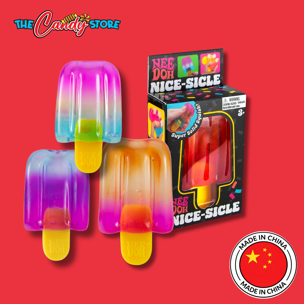 NeeDoh Nice Sicle– Squishy Sensory Fidget Toy