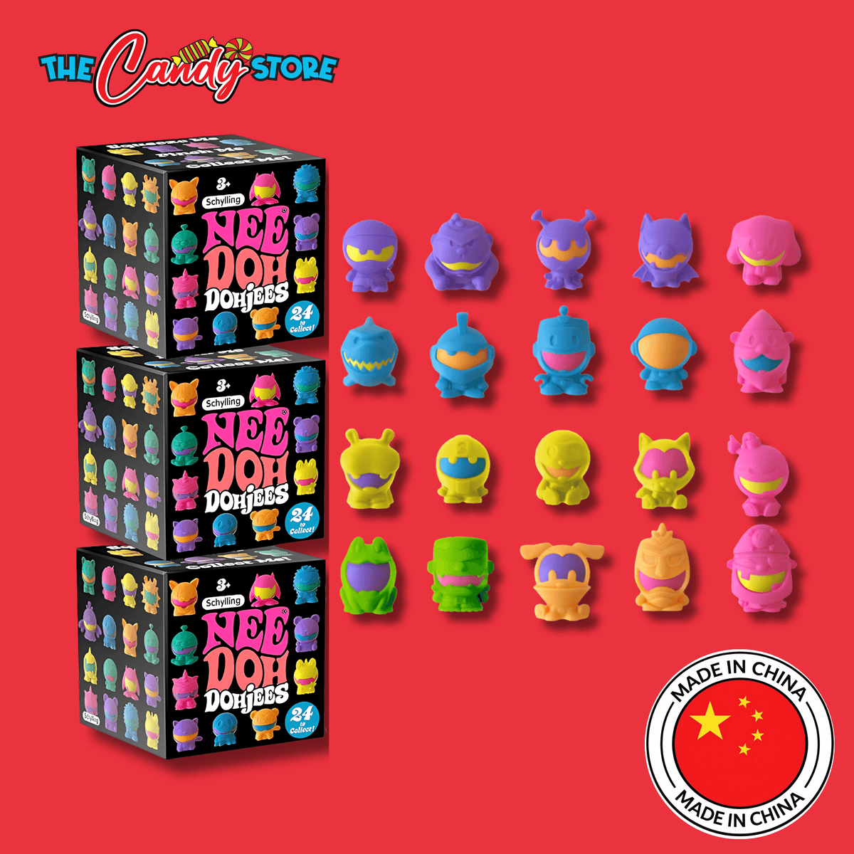 NeeDoh Dohjees – Schylling Squishy Fidget Toy