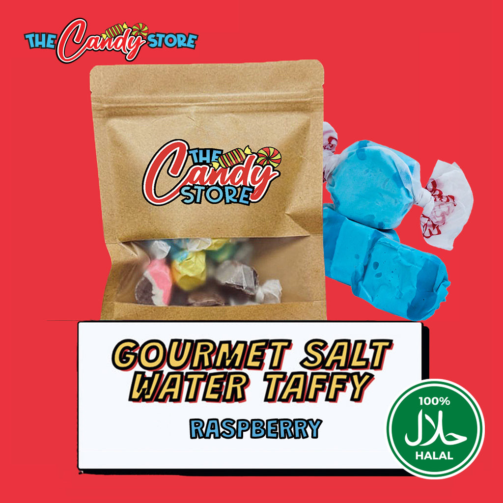 Gourmet Salt Water Raspberry Taffy Bag