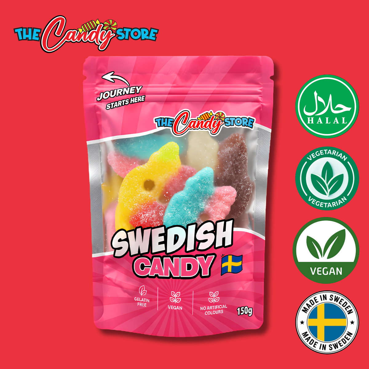 Swedish Mix Candy by The Candy Store