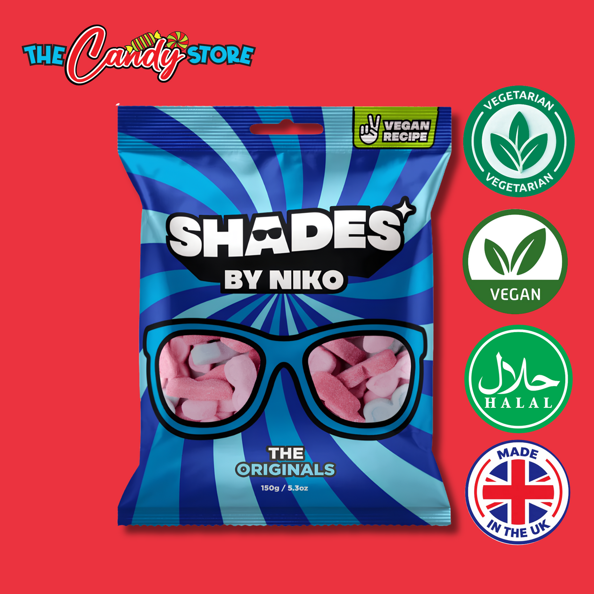 Shades by Niko The Originals Bag, 150g
