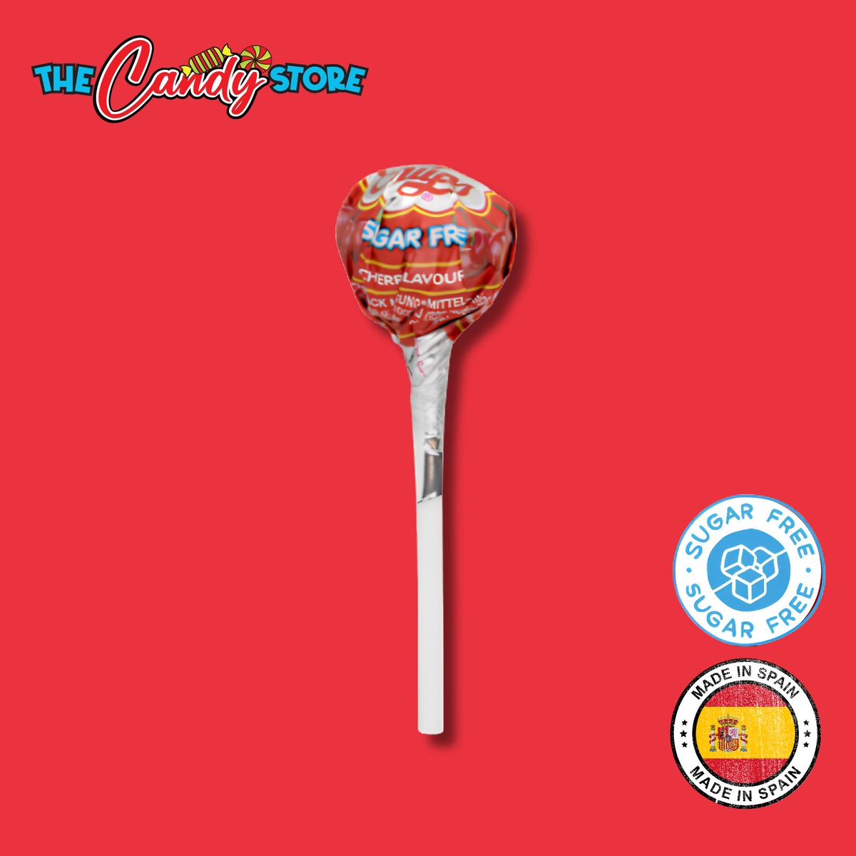 Chupa Chups Sugar Free Assorted Flavour Lollipops