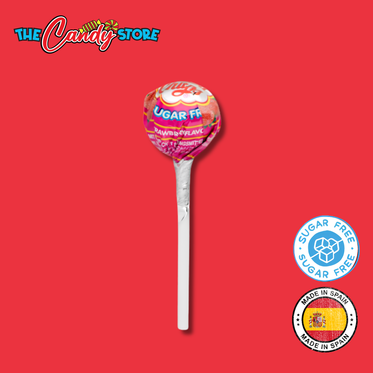 Chupa Chups Sugar Free Assorted Flavour Lollipops