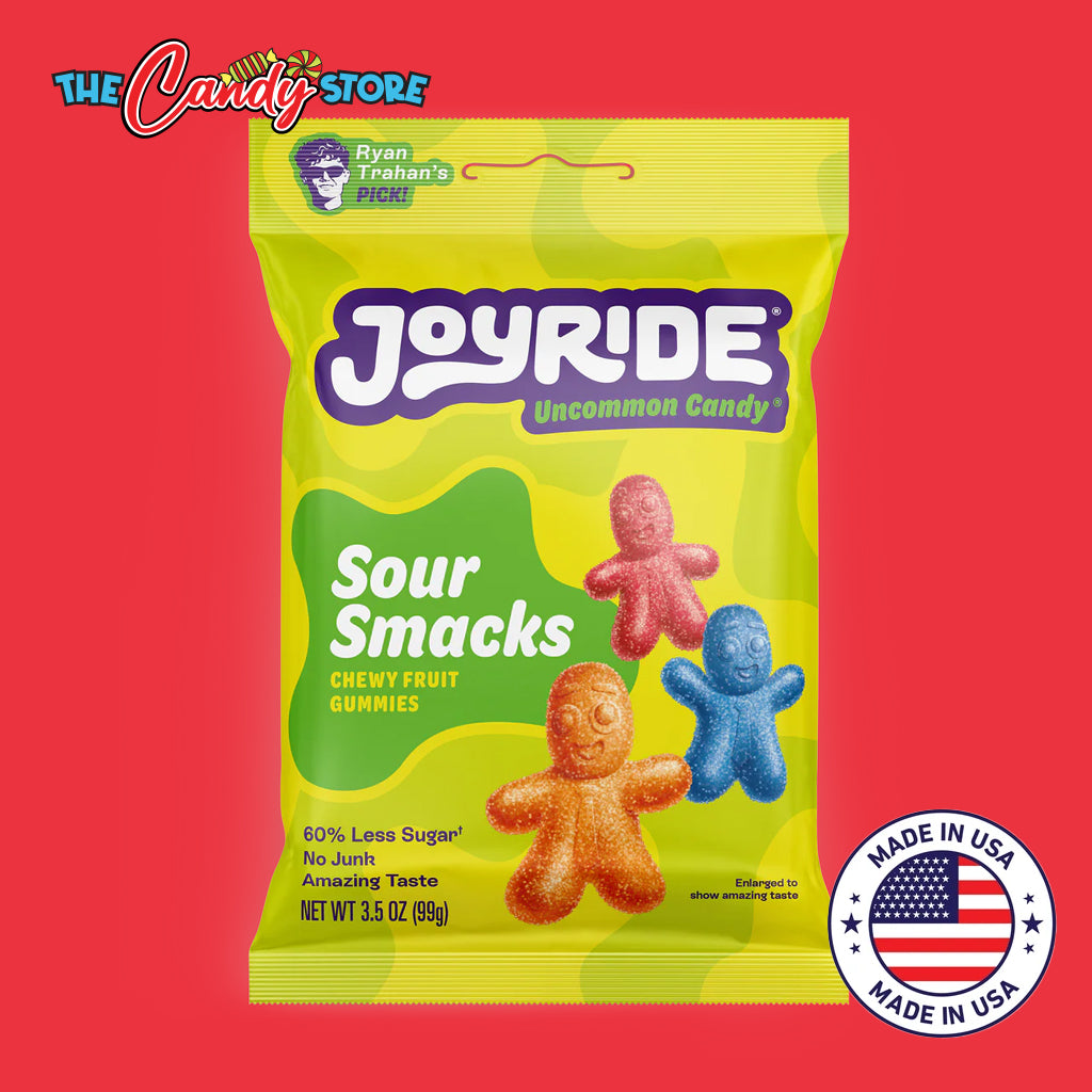Joyride Sour Smacks Chewy Fruit Gummies