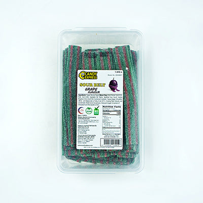 Candy Express Sour Belt Grape (1.5kg Bag)