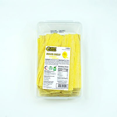 Candy Express Sour Belts Lemon (1.5kg Bag)