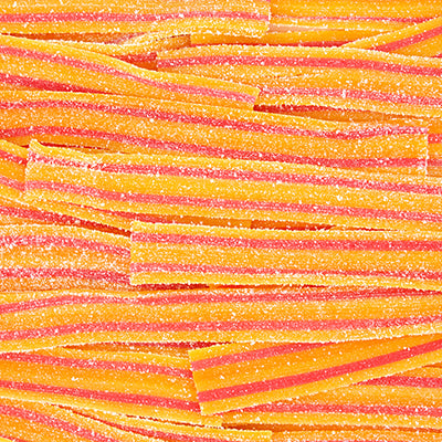 Candy Express Sour Belts Peach (1.5kg Bag)