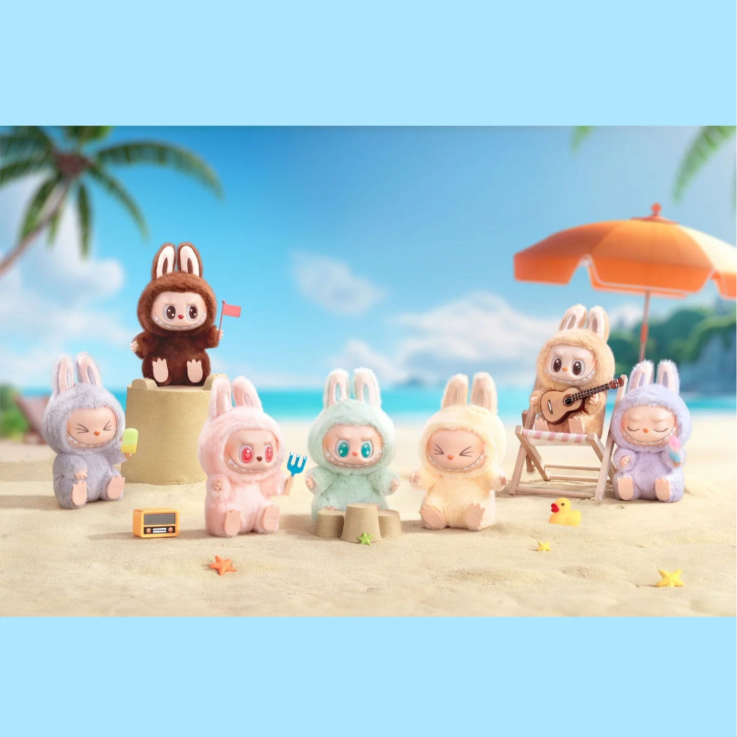 THE MONSTERS - Have A Seat Vinyl Plush Blind Box Figurines