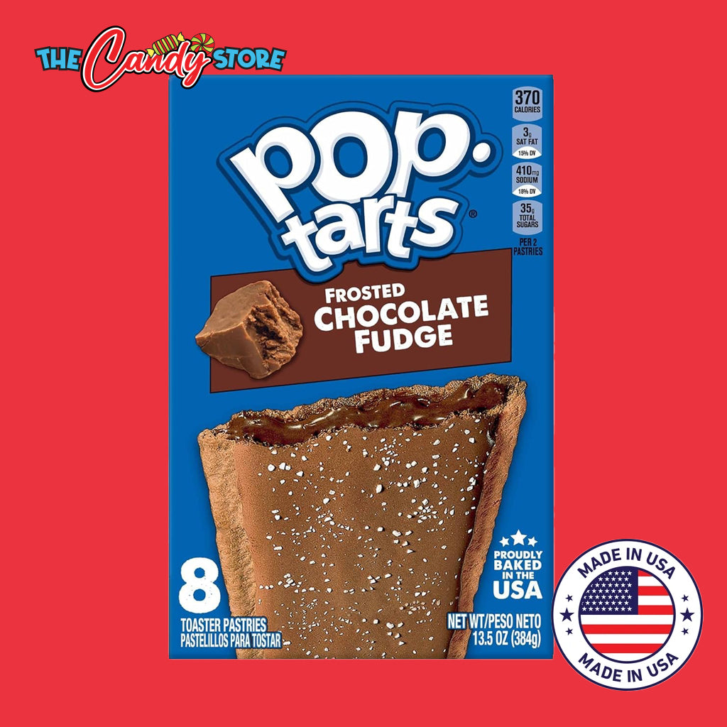 Pop Tarts Frosted Chocolate Fudge Toaster Pastries Box