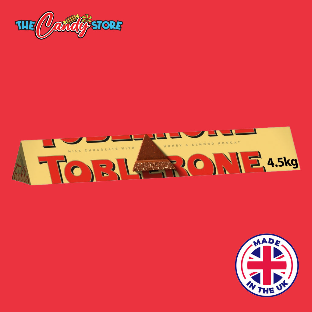 Toblerone Festive Giant 4.5kg XL Milk Chocolate Bar
