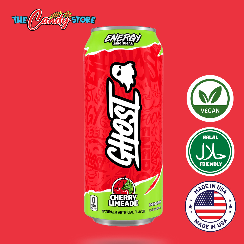 Ghost Energy Cherry Limeade Energy Drink 500ml