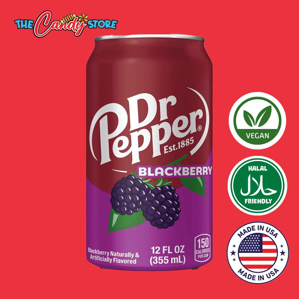 Dr Pepper Blackberry Soda Drink