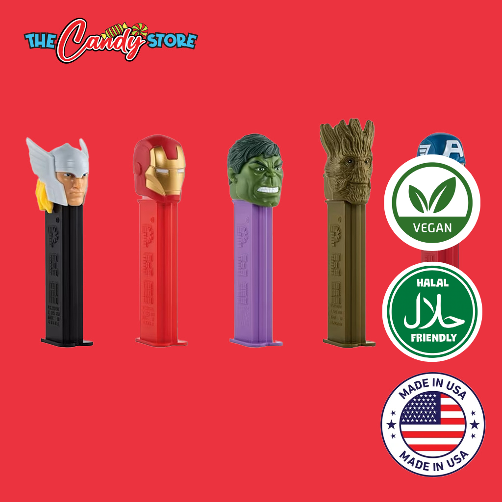 Pez Marvel Avengers Candy Dispenser