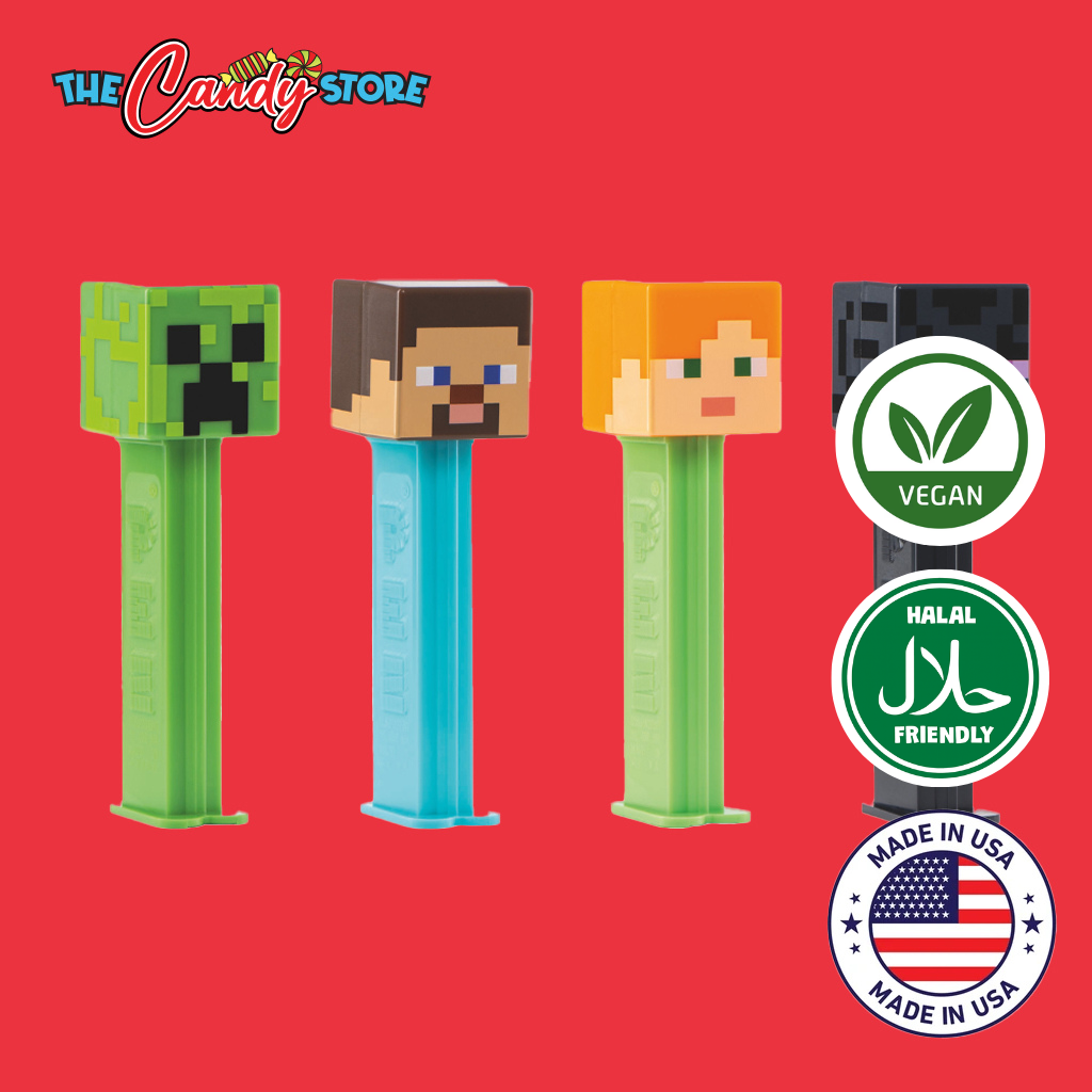 Pez Minecraft Candy Dispenser