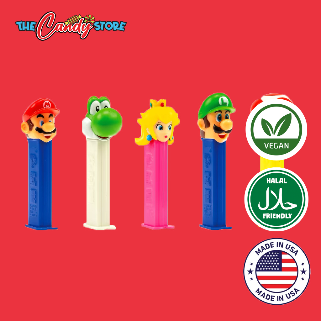 Pez Nintendo Super Mario Candy Dispenser