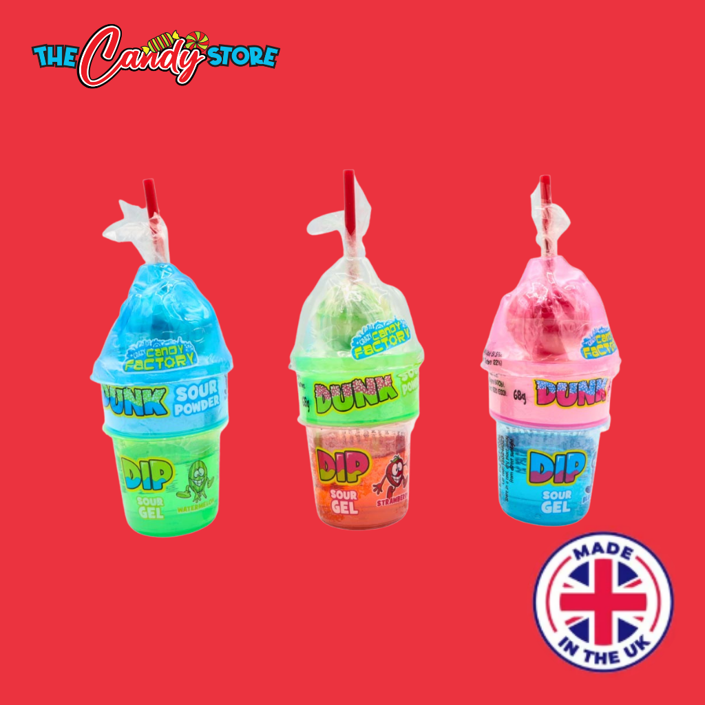 Crazy Candy Factory Dip 'n' Dunk Lollipop