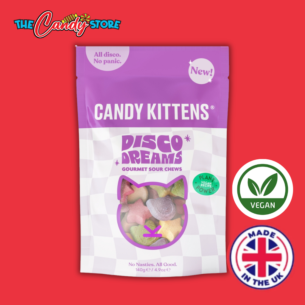 Candy Kittens Disco Dreams Gourmet Sour Chews Pouch