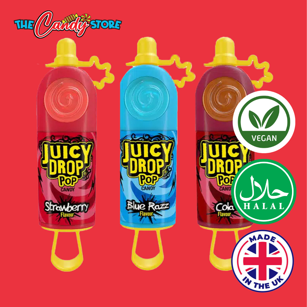 Juicy Drop Pop Assorted Candy Lollipop