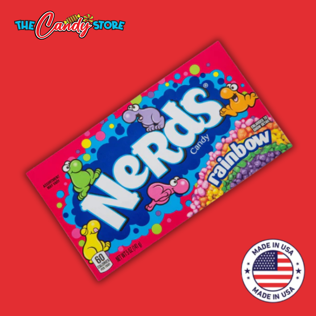 Nerds Rainbow Fruits Candy Theatre Box