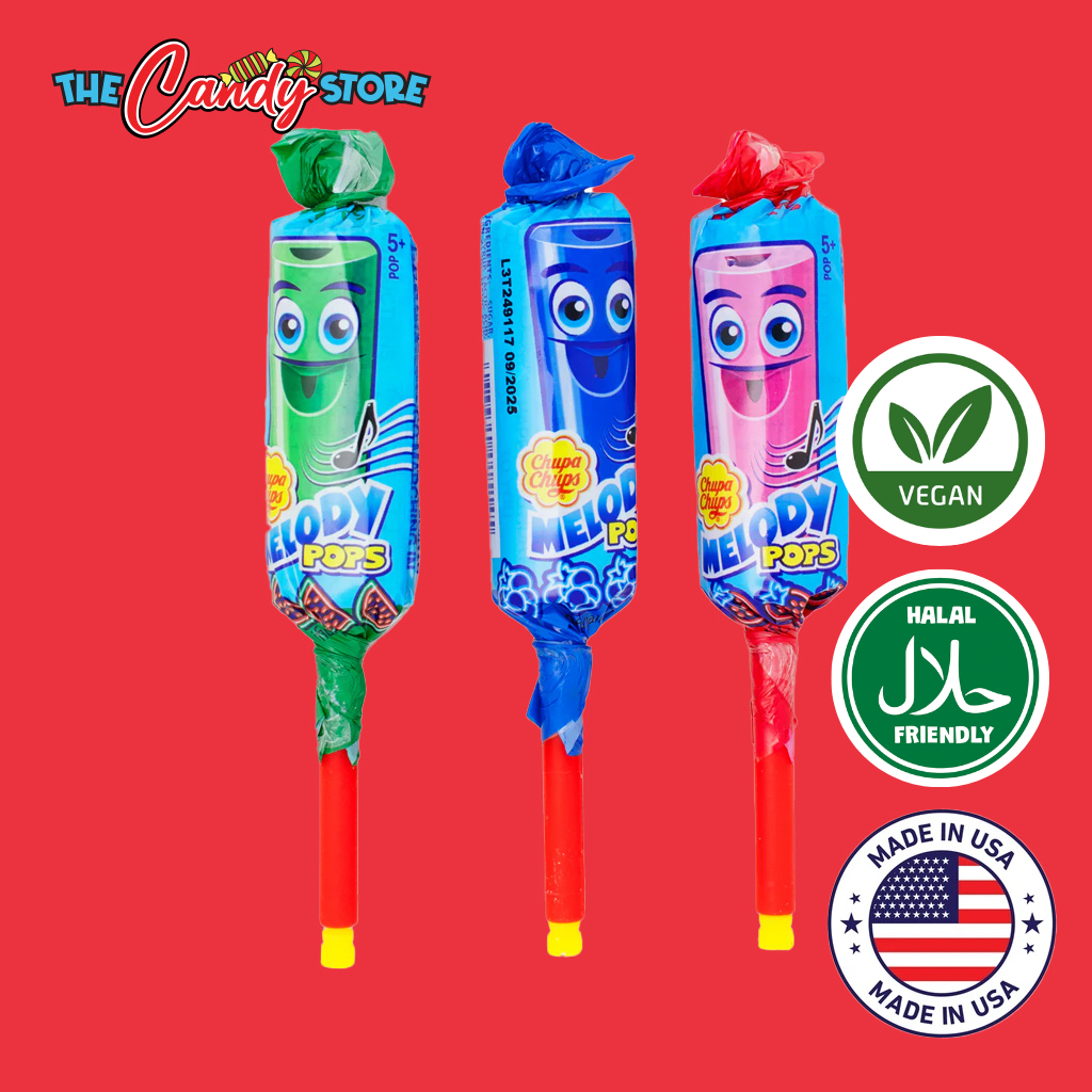 Chupa Chups Melody Pop Whistle Lollipop