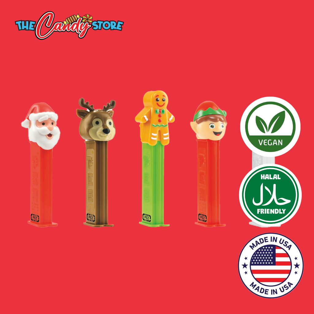 Pez Christmas Candy Dispenser