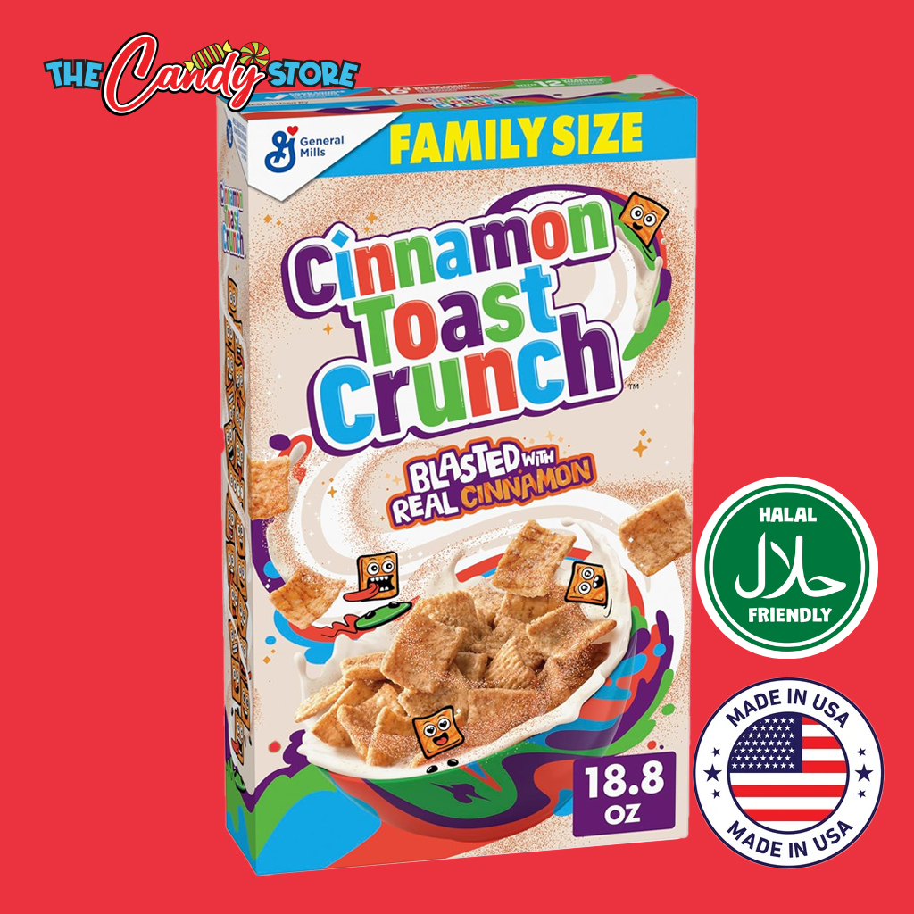 Cinnamon Toast Crunch Crispy Cinnamon Breakfast Cereal