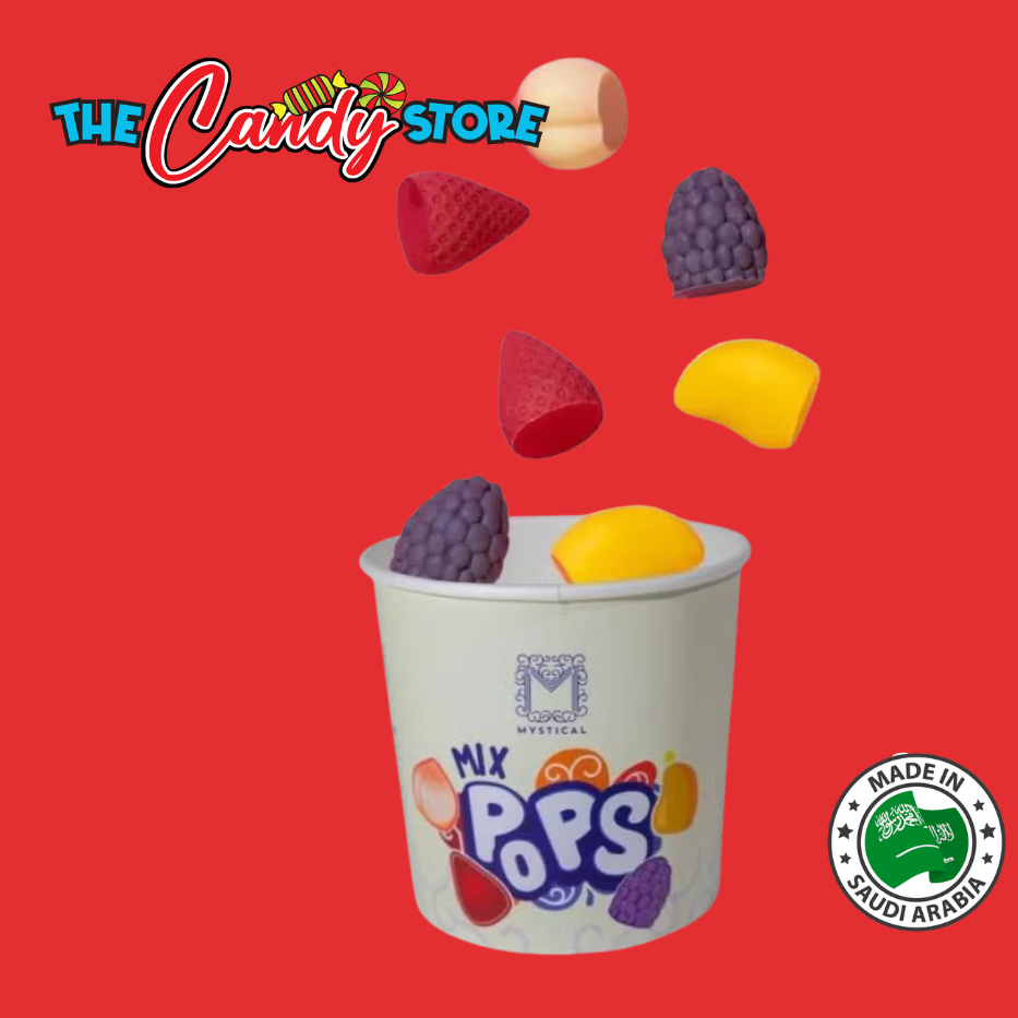 Mixed Fruit Pops Ice Cream by Mystical - (Halal)