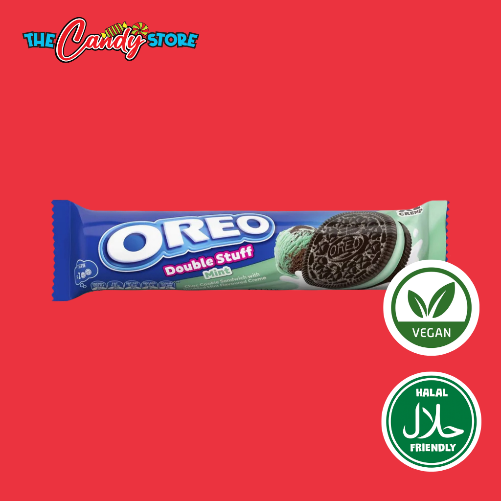 OREO Double Stuffed Mint Chocolate Sandwich Cookies