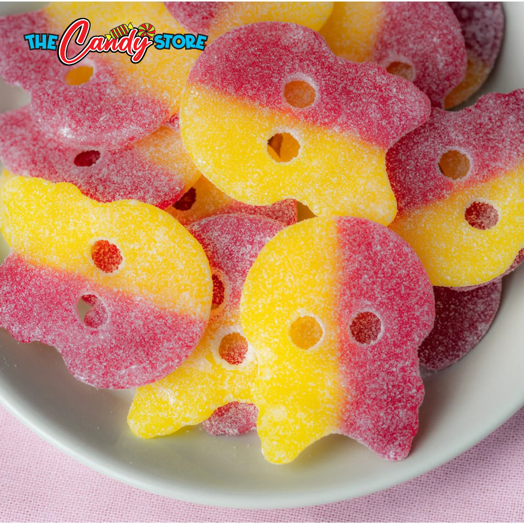 Goody Candy Sour Skalle Lemon Raspberry Swedish Candy