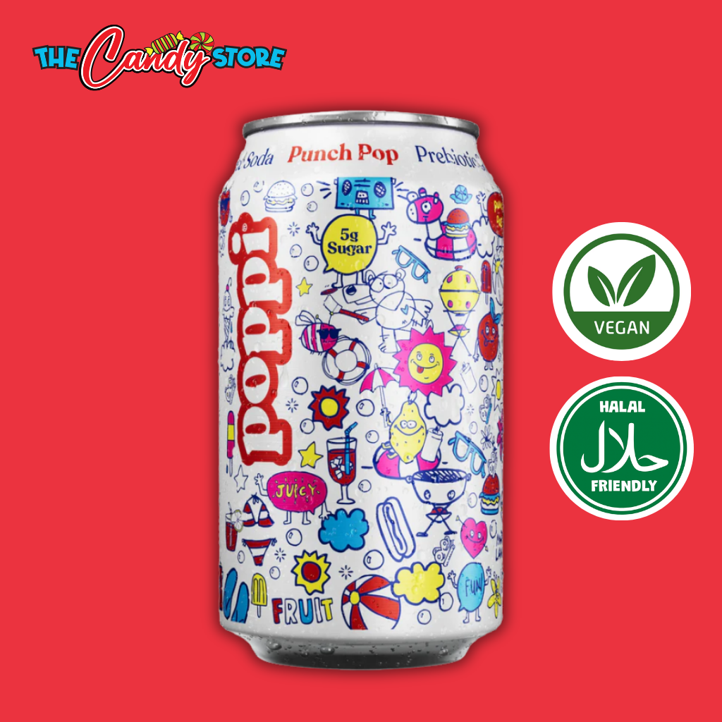 Poppi Punch Pop Flavour Prebiotic Soda