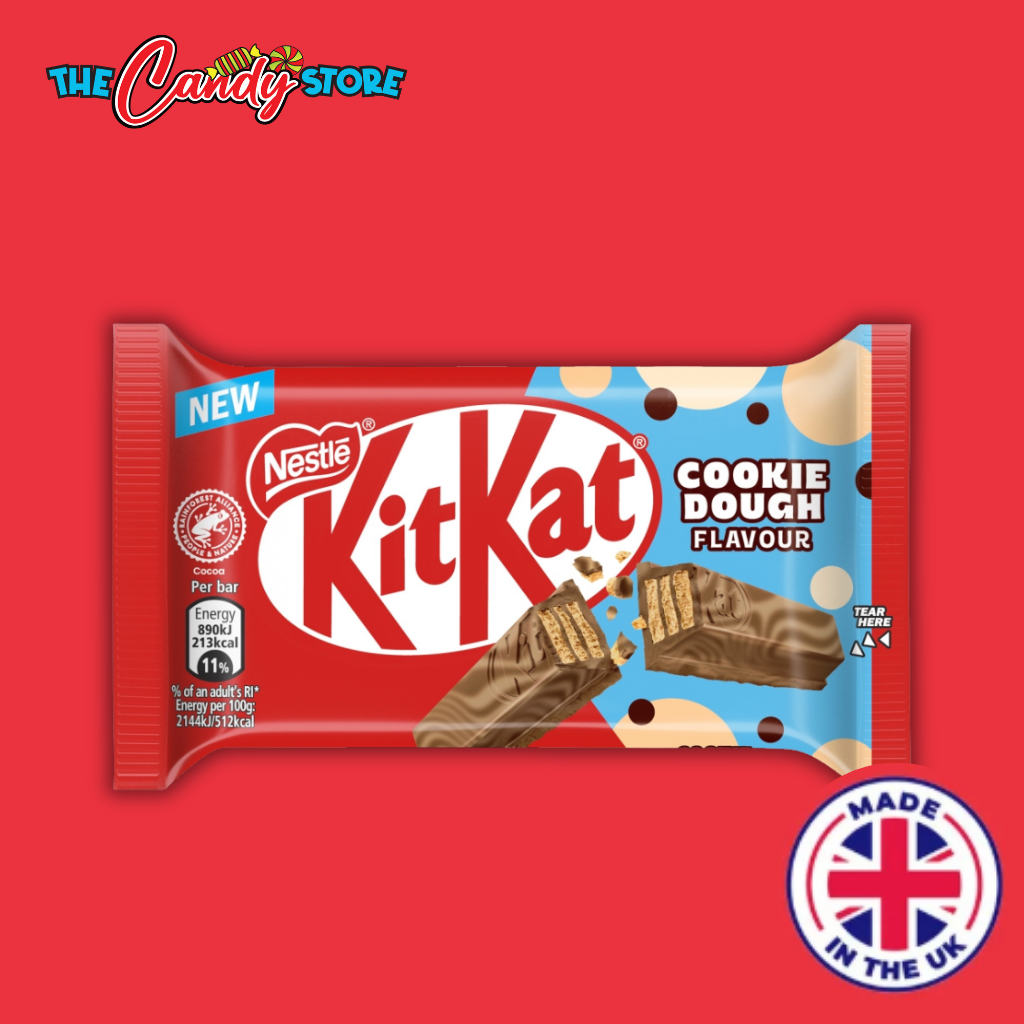 KitKat 4 Finger Cookie Dough Flavour Chocolate Bar