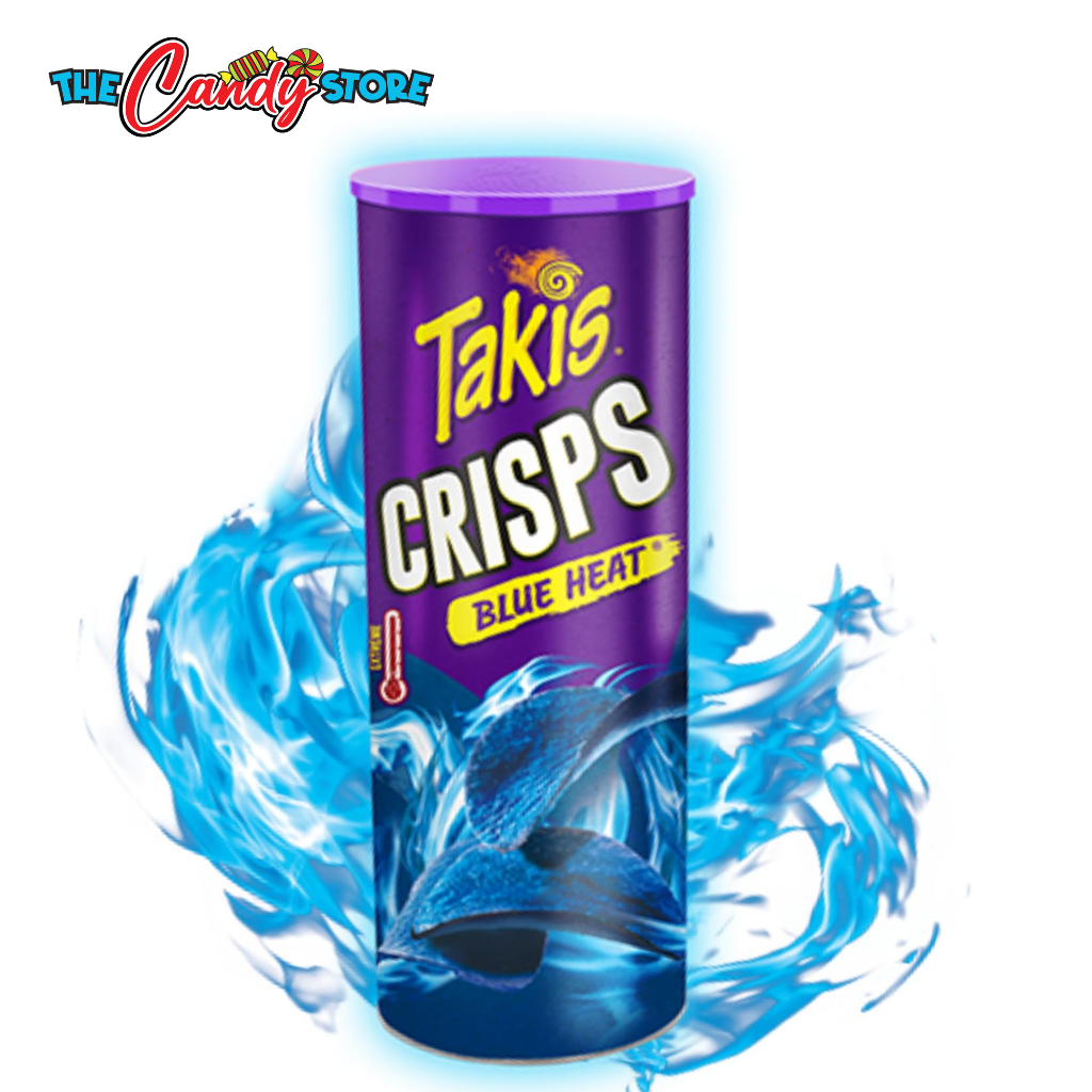 Takis Blue Heat Canisters Crisps