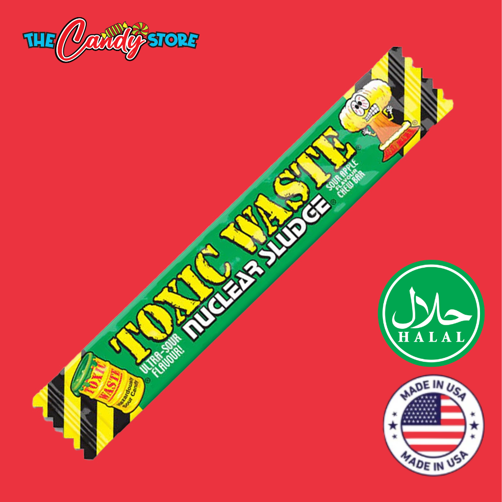 Toxic Waste Sour Apple Chew Bar