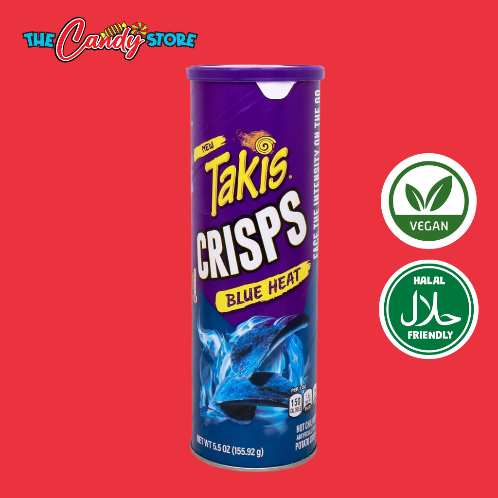 Takis Blue Heat Canisters Crisps