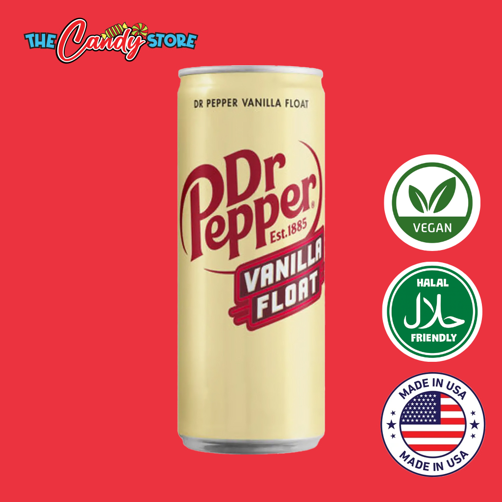 Dr Pepper Vanilla Float Drink