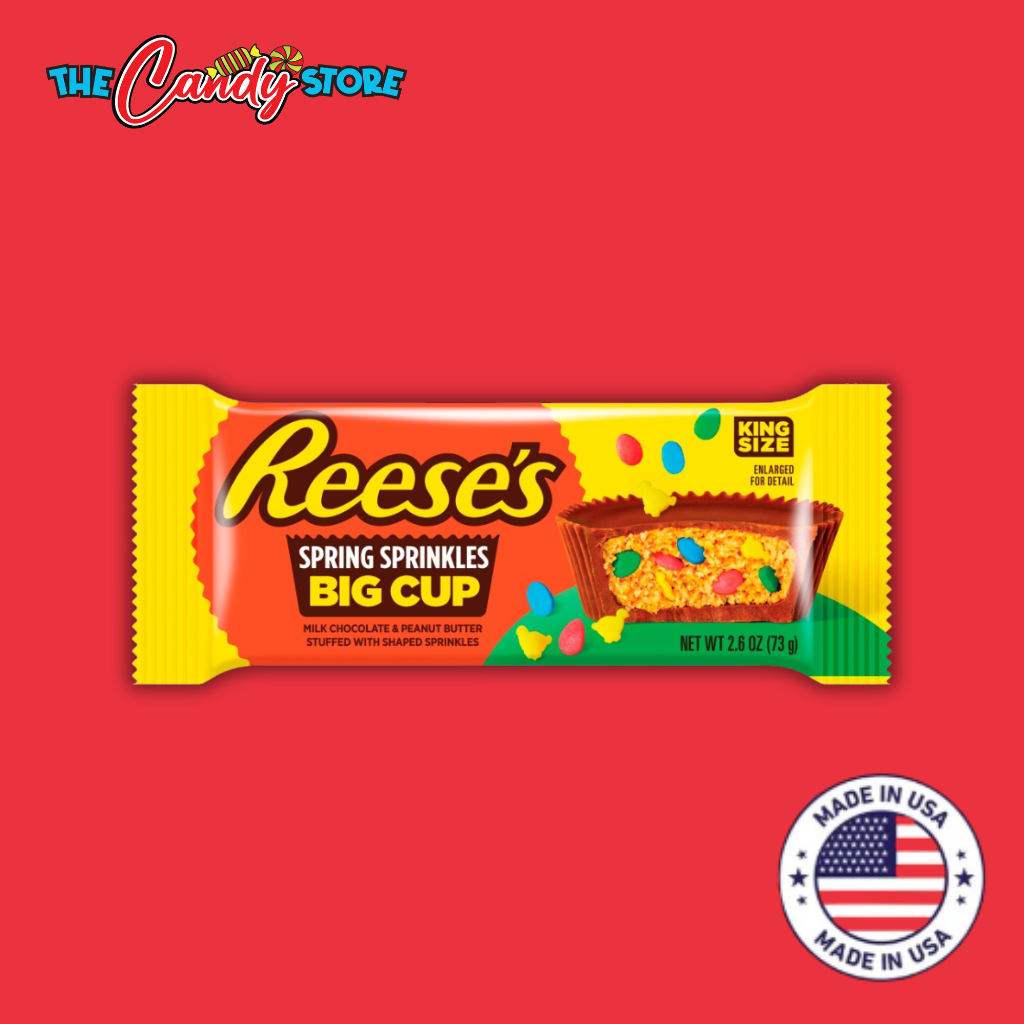Reese's Peanut Butter Sprinkles Big Cup Kingsize
