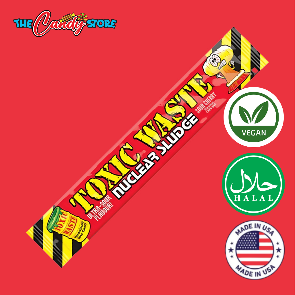 Toxic Waste Sour Cherry Chew Bar
