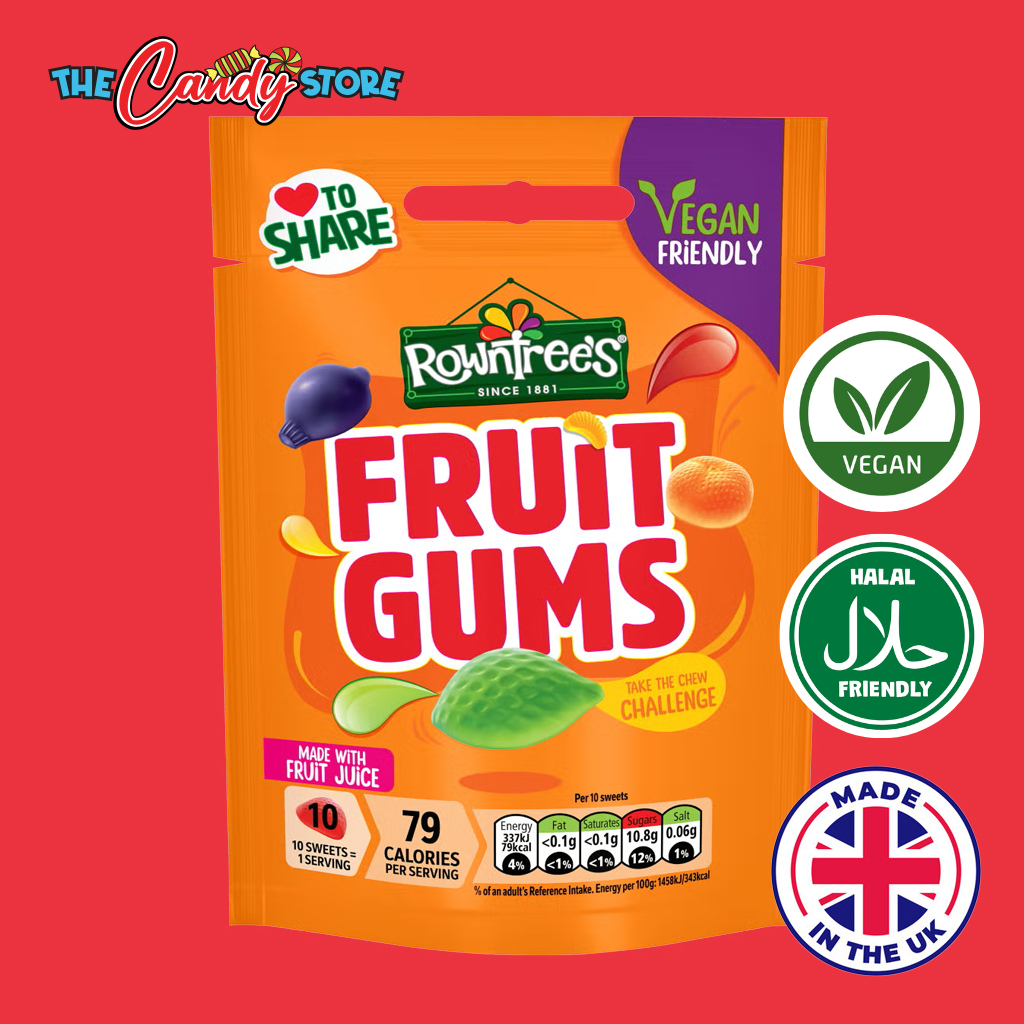 Rowntree's Fruit Gums Vegan Sweets