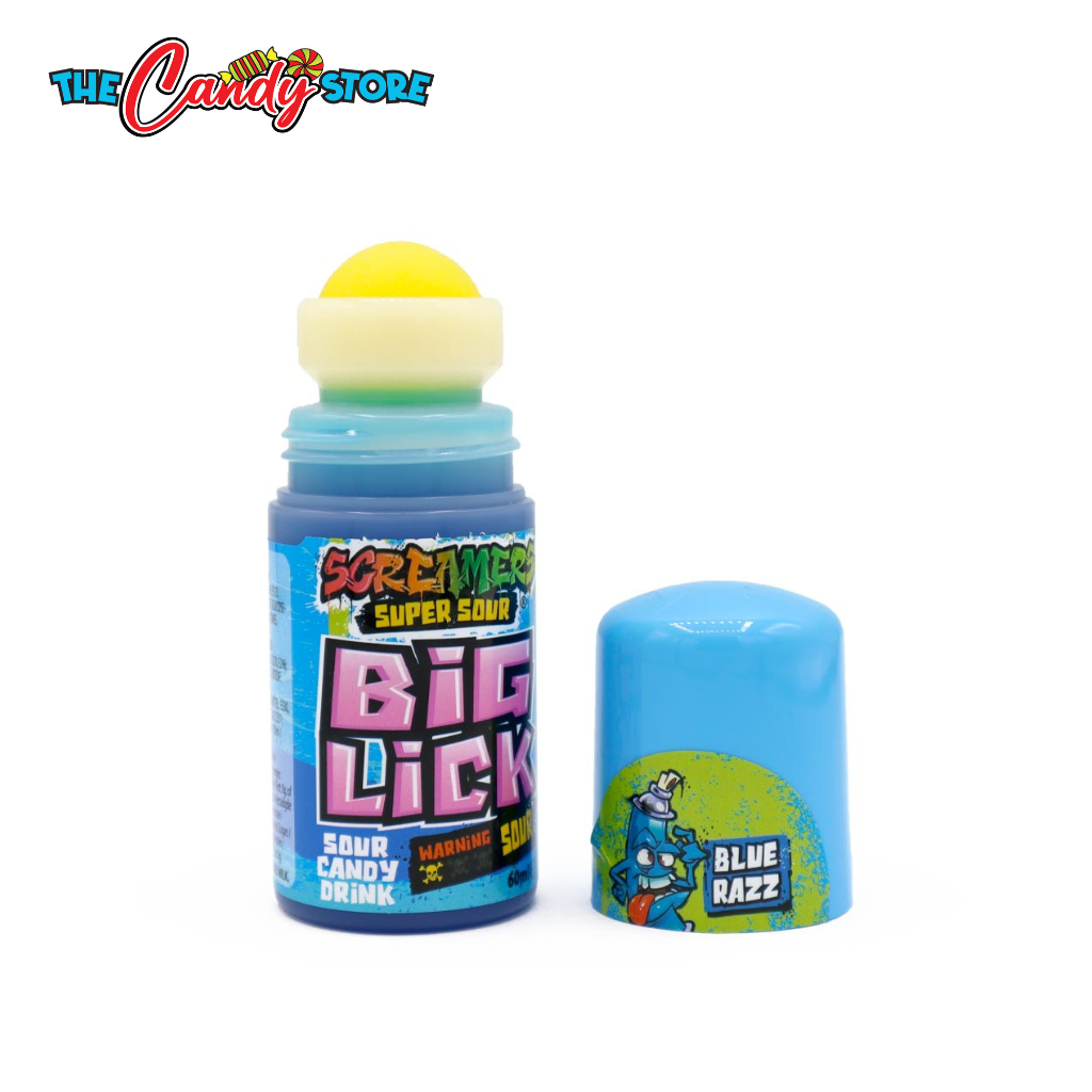 Zed Candy Screamers Blue Razz Big Lick