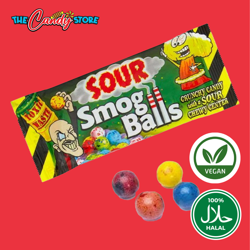 Toxic Waste Sour Smog Candy Balls