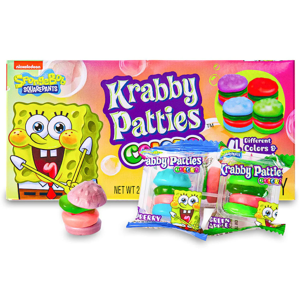 Krabby Patties Colours Theatre Box
