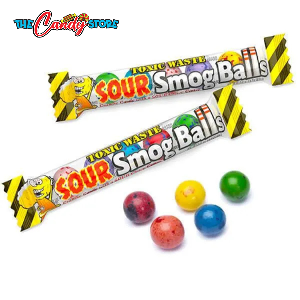 Toxic Waste Smog Balls Shooter Pack Chewy Candy