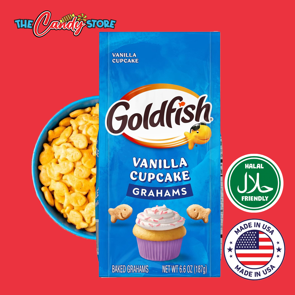 Goldfish Vanilla Cupcake Baked Graham Crackers